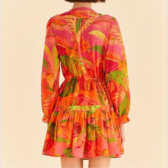 Farm Rio Ombré Forest Mini Dress XL - Picture 2 of 2